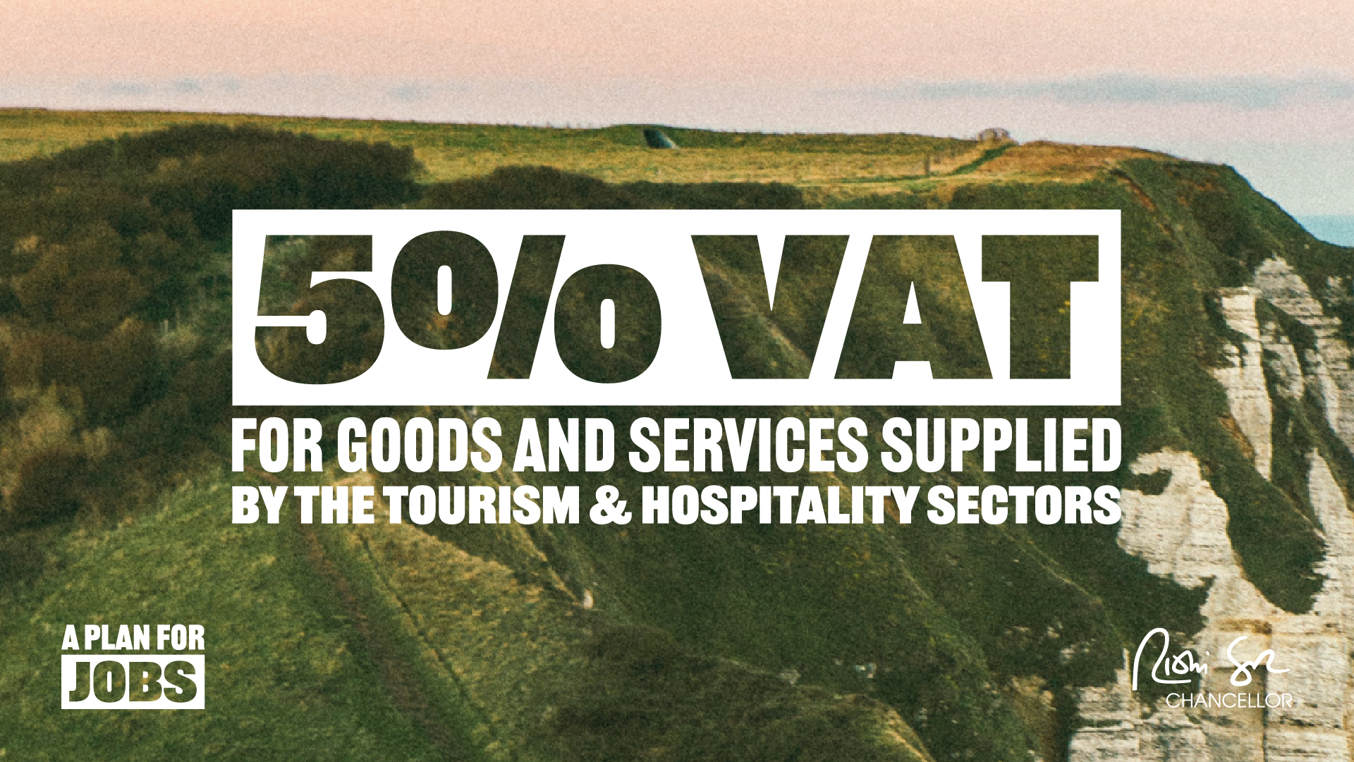5% VAT for goods and services supplied by the tourist and hospitality sectors
